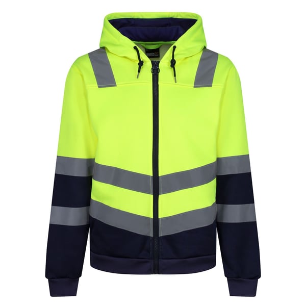 Regatta Professional Miesten Hi-Vis kokovetoketjullinen takki