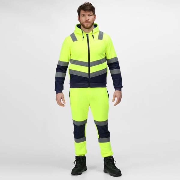 Regatta Professional Miesten Hi-Vis kokovetoketjullinen takki