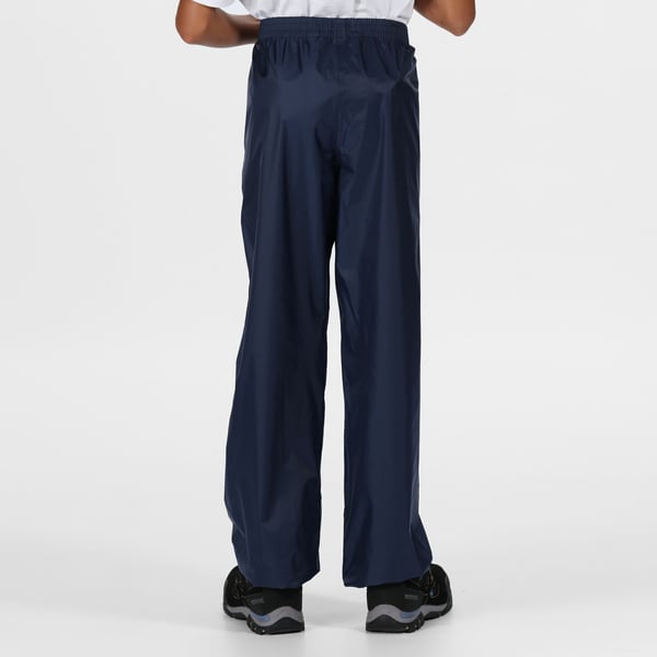 Regatta Great Outdoors Kids Boys Adventure Tech Pack It Waterproof Overtrousers