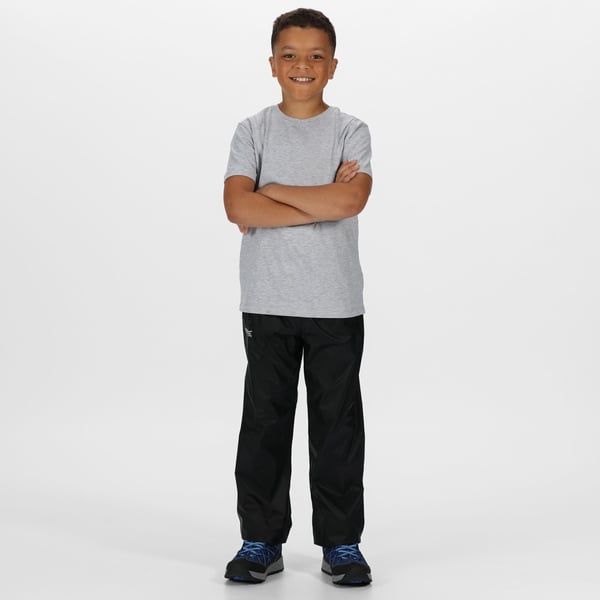 Regatta Great Outdoors Kids Boys Adventure Tech Pack It Waterproof Overtrousers