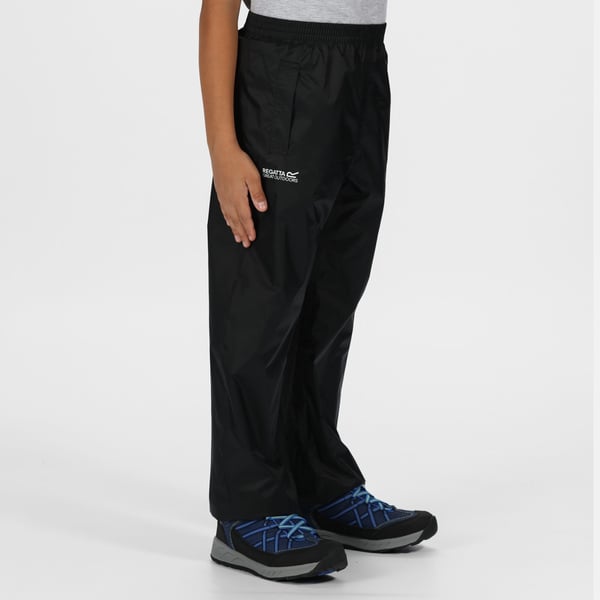 Regatta Great Outdoors Kids Boys Adventure Tech Pack It Waterproof Overtrousers