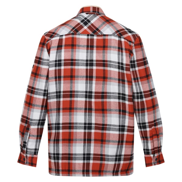 Regatta Mens Thamos Checked Long-Sleeved Shirt