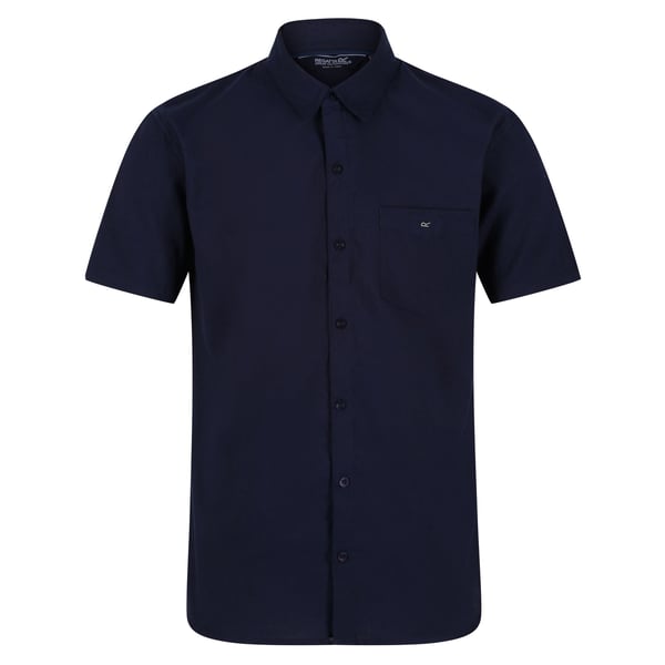 Regatta Mens Mikel Oxford Short-Sleeved Shirt