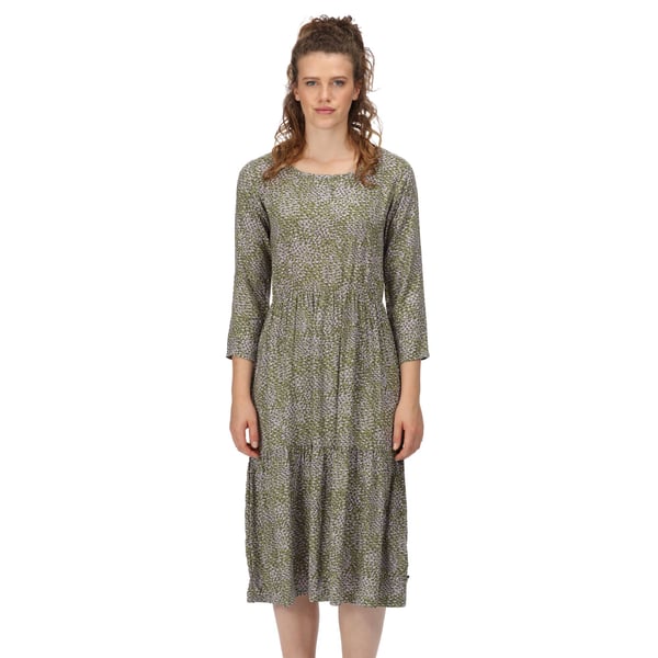 Regatta Womens/Ladies Briella Abstract Long-Sleeved Casual Dress