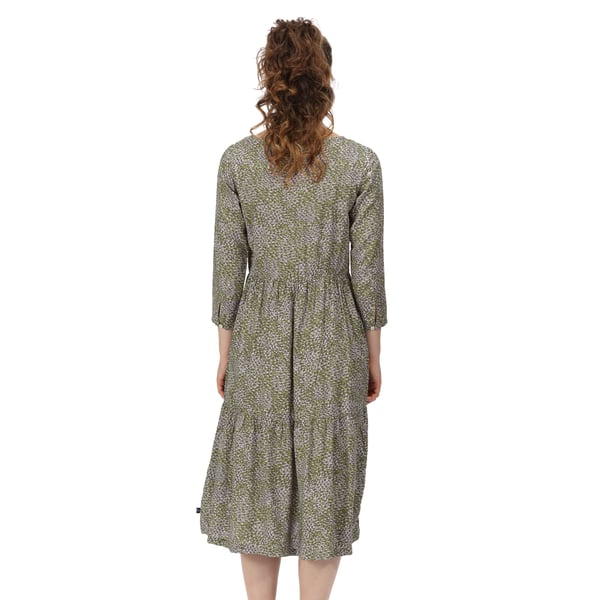 Regatta Womens/Ladies Briella Abstract Long-Sleeved Casual Dress