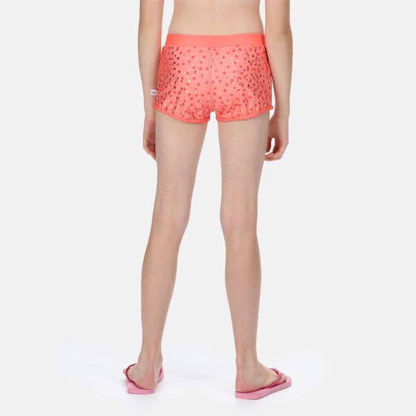 Regatta Girls Hosanna Dotted Swim Shorts