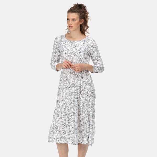 Regatta Womens/Ladies Briella Ditsy Print Long-Sleeved Casual Dress