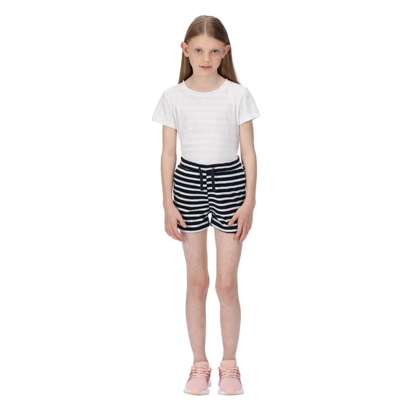 Regatta Childrens/Kids Dayana Towelling Stripe Casual Shorts