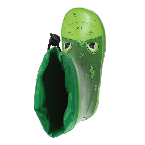 Regatta Childrens/Kids Mudplay Jnr Frog Square Wellington Boots