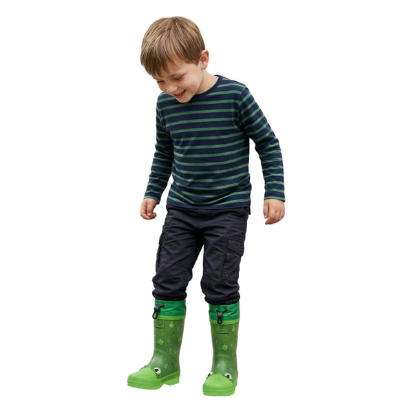Regatta Childrens/Kids Mudplay Jnr Frog Square Wellington Boots