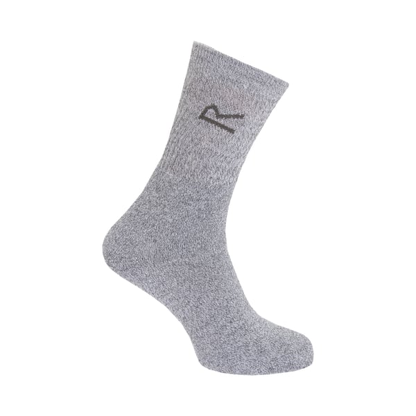 Regatta Great Outdoors Mens Cotton Rich Casual Socks (Pack Of 3)