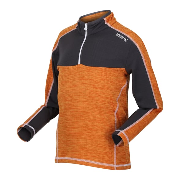 Regatta Childrens/Kids Hewley Recycled Half Zip Fleece Top