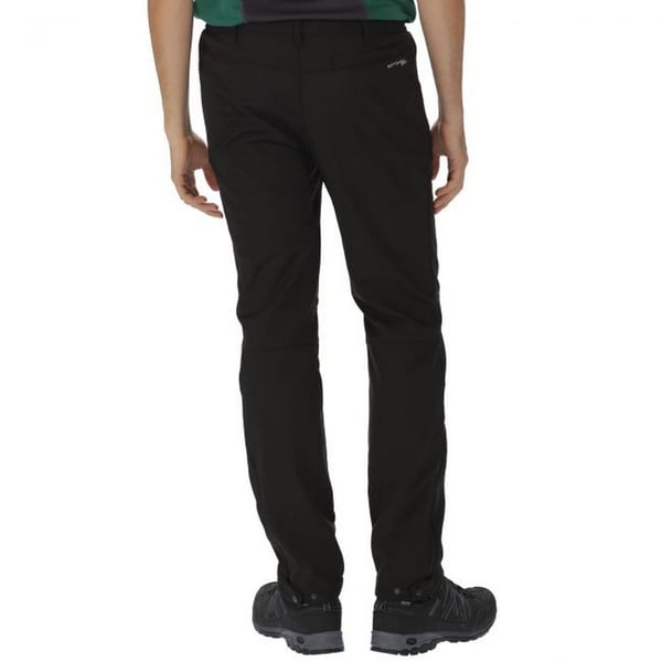 Regatta Great Outdoors Mens Adventure Tech Geo II Wind Resistant Regular Leg Softshell Trousers