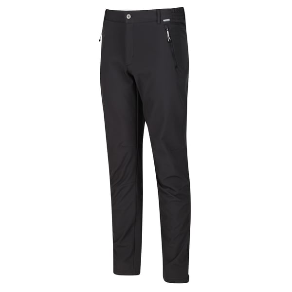 Regatta Great Outdoors Mens Adventure Tech Geo II Wind Resistant Short Leg Softshell Trousers