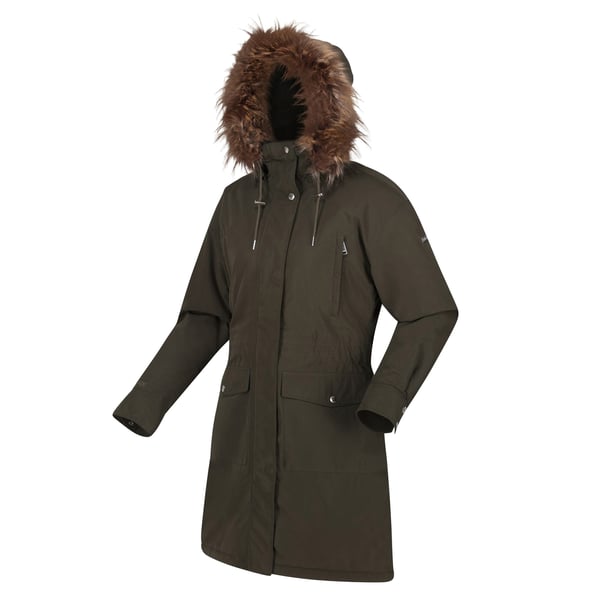 Regatta Womens/Ladies Shiloh Faux Fur Trim Parka