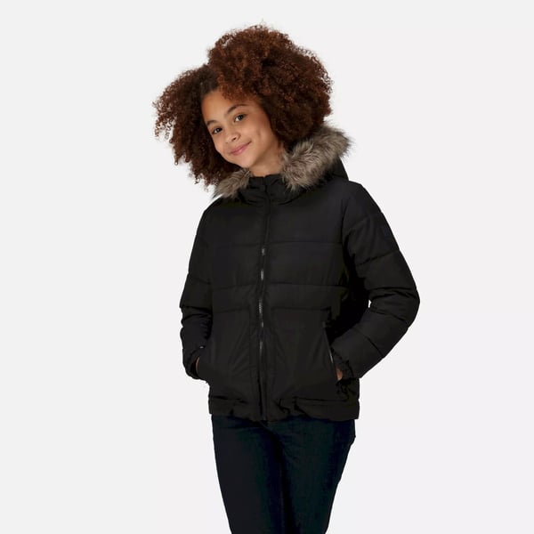 Regatta Childrens/Kids Faux Fur Trim Parka