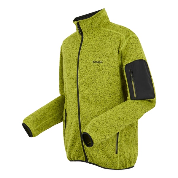 Regatta Mens Newhill Marl Full Zip Fleece Jacket