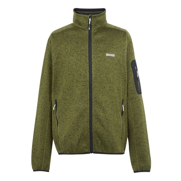 Regatta Mens Newhill Marl Full Zip Fleece Jacket