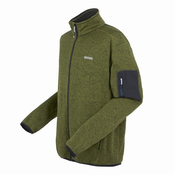Regatta Mens Newhill Marl Full Zip Fleece Jacket