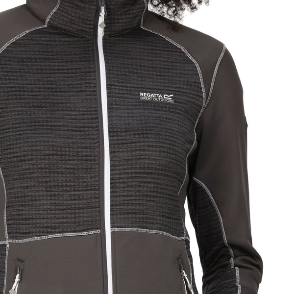 Regatta Womens/Ladies Yare VII Marl Full Zip Soft Shell Jacket