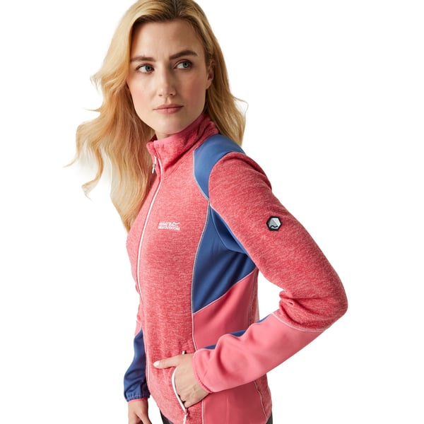 Regatta Womens/Ladies Lindalla V Marl Full Zip Fleece Jacket