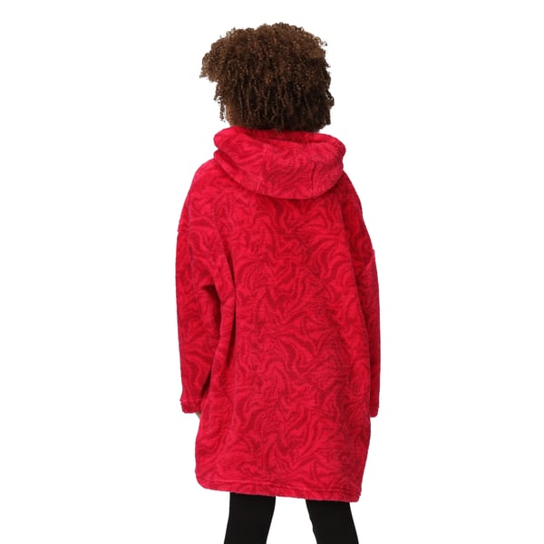 Regatta Childrens/Kids Cosy Zebra Print Poncho