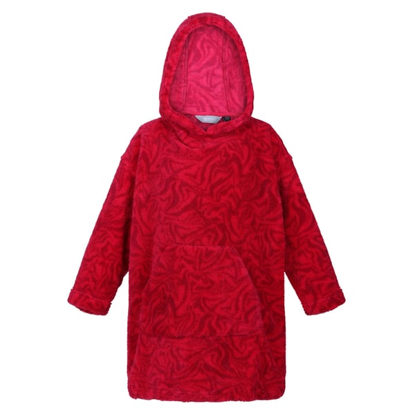 Regatta Childrens/Kids Cosy Zebra Print Poncho