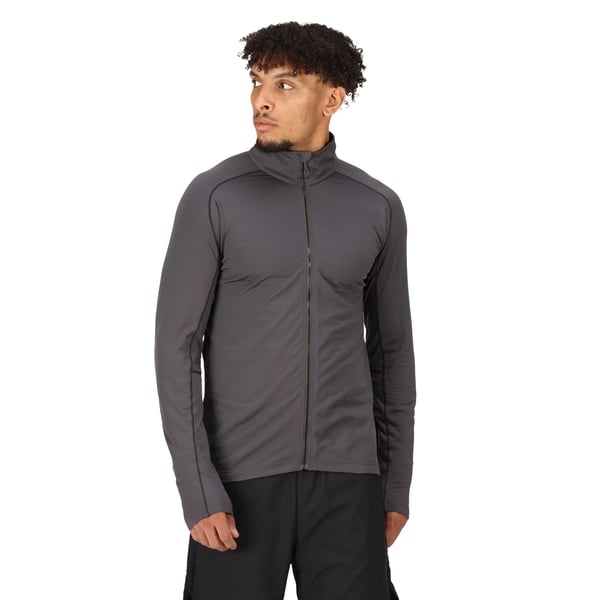 Regatta Professional Herr Stretch Midlayer med Hel Dragkedja