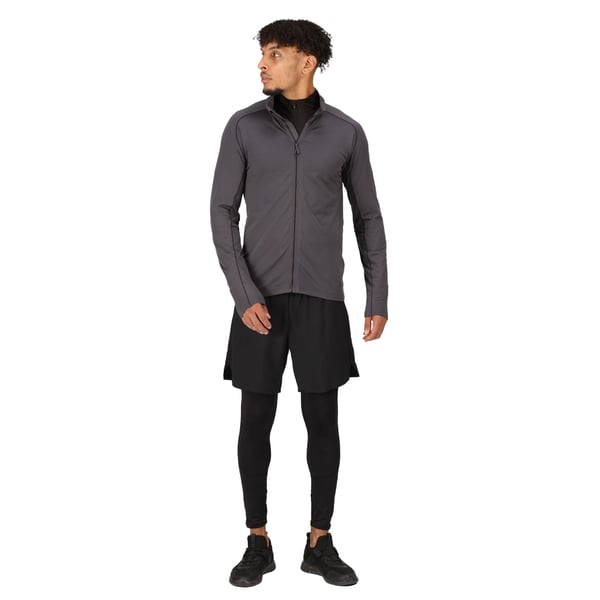 Regatta Professional Herr Stretch Midlayer med Hel Dragkedja