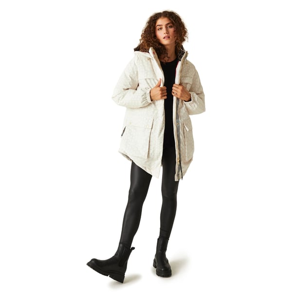 Regatta Womens/Ladies Christian Lacroix Cailar Pearl Longline Waterproof Jacket