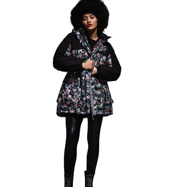 Regatta Womens/Ladies Christian Lacroix Cailar Floral Longline Waterproof Jacket