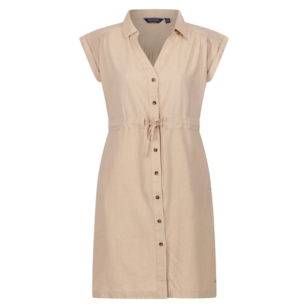 Regatta Womens/Ladies Rura Lightweight Button Detail Shirt Dress Regatta Womens/Ladies Rura Lightweight Button Detail Shirt Dress