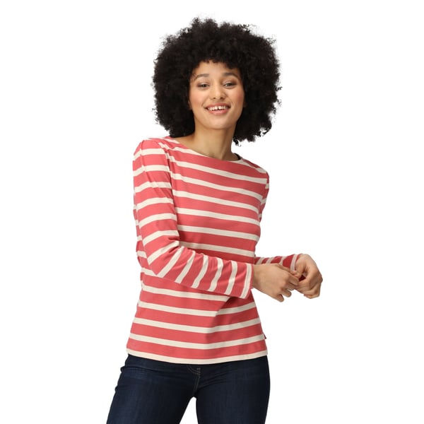Regatta Womens/Ladies Federica Stripe Long-Sleeved T-Shirt