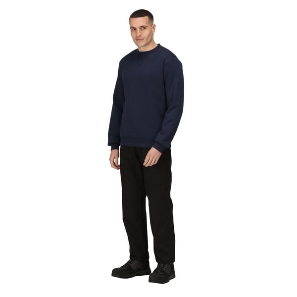 Regatta Professional Sweatshirt med crew-hals til mænd