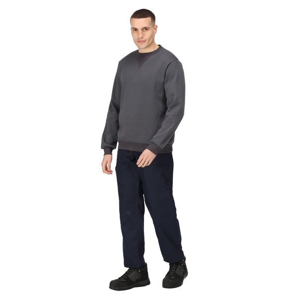 Regatta Professional Sweatshirt med crew-hals til mænd
