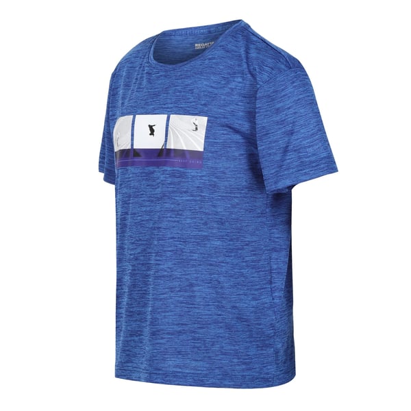 Regatta Childrens/Kids Findley Graphic Print Marl T-Shirt