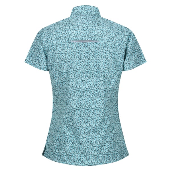 Regatta Womens/Ladies Mindano VIII Ditsy Print Short-Sleeved Shirt