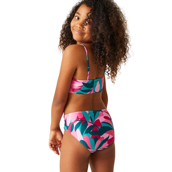 Regatta Girls Dakaria II Tropical Leaves Bikini Set