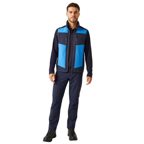 Regatta Professional Mens Colour Block Softshell Body Warmer