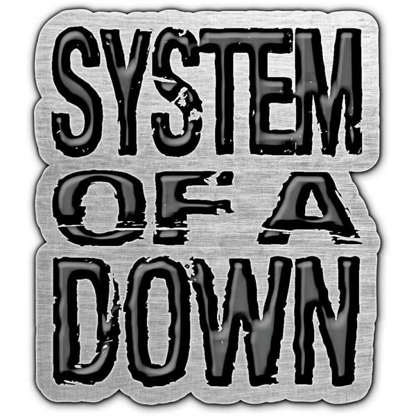 System Of A Down Logo Badge
