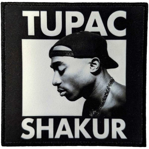 Tupac Shakur Only God Can Judge Me Printed Patch