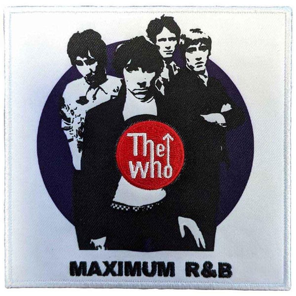 The Who Maximum R&B Printed Iron On Patch