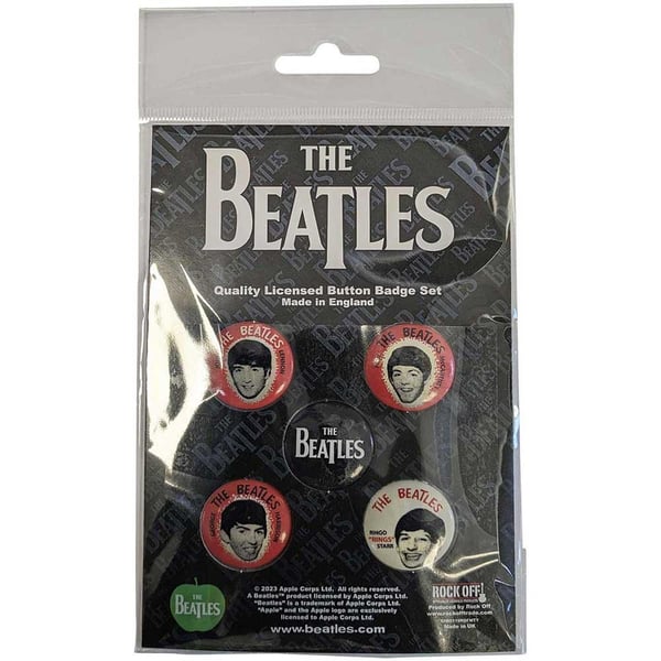 The Beatles Vintage Porträtt Märkeset (5-pack) The Beatles Vintage Porträtt Märkeset (5-pack)