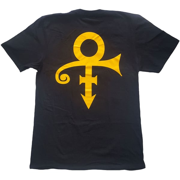 Prince Unisex Adult Love Symbol Back Print T-Shirt