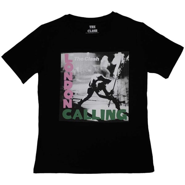 The Clash Naisten London Calling T-paita