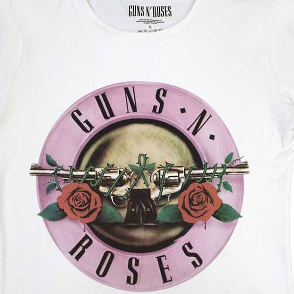 Guns N Roses Womens/Ladies Classic Logo T-Shirt