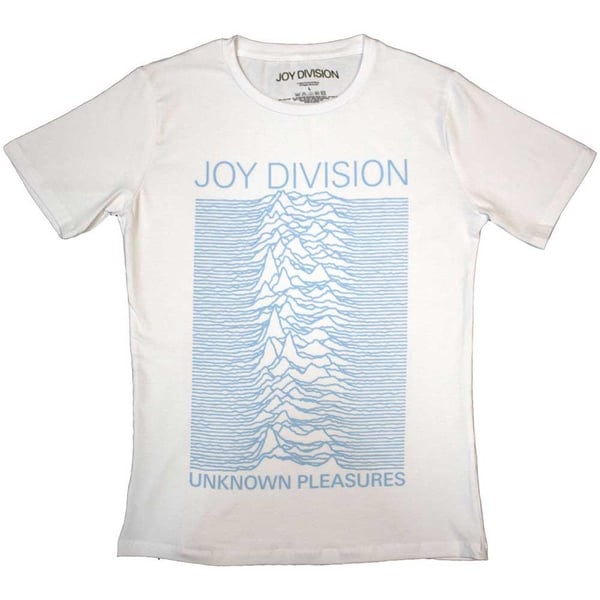 Joy Division Womens/Ladies Unknown Pleasures T-Shirt Joy Division Womens/Ladies Unknown Pleasures T-Shirt