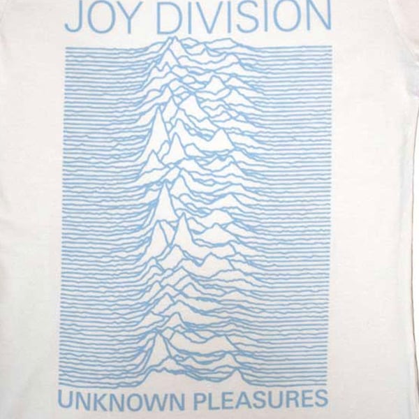 Joy Division Womens/Ladies Unknown Pleasures T-Shirt