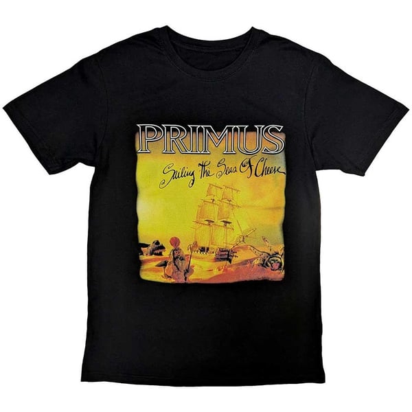Primus Unisex Adult Sailing The Seas Of Cheese T-Shirt