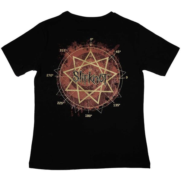 Slipknot Womens/Ladies Come Play Dying Back Print T-Shirt